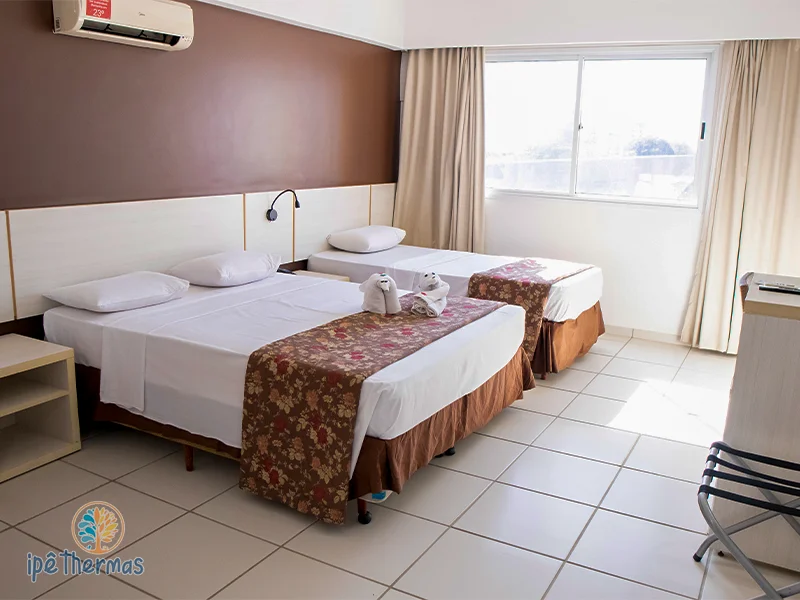 Suíte Le Jardin Hortência no Hotel Le Jardin Caldas Novas